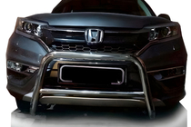 Honda CRV 2017-2022 гг. Передняя защита WT005 (2016-2019, Нержавейка) фото 1