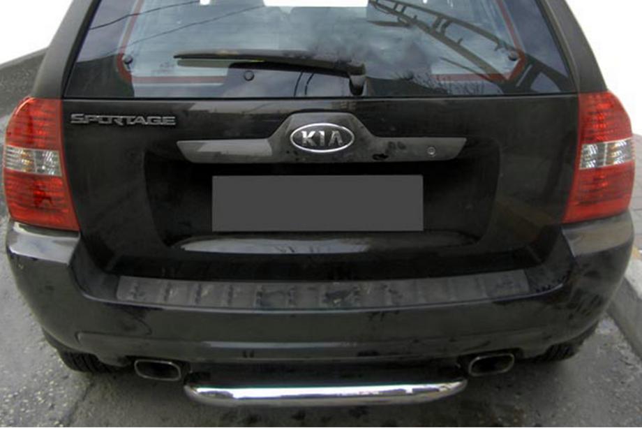 Kia Sportage 2004-2010 гг. Задняя дуга AK005 (нержавейка) Image