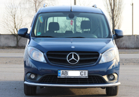 Mercedes Citan 2013-2021 гг. Передняя защита ST008 (нержавейка) фото 4