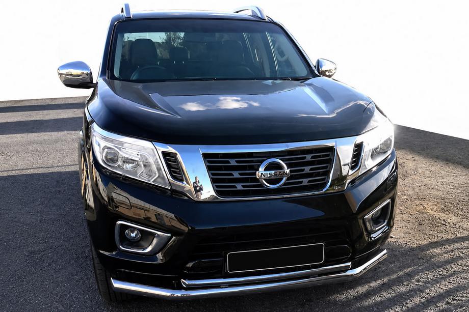 Nissan Navara/NP300 2016- гг. Передняя защита ST014 (нерж) Image