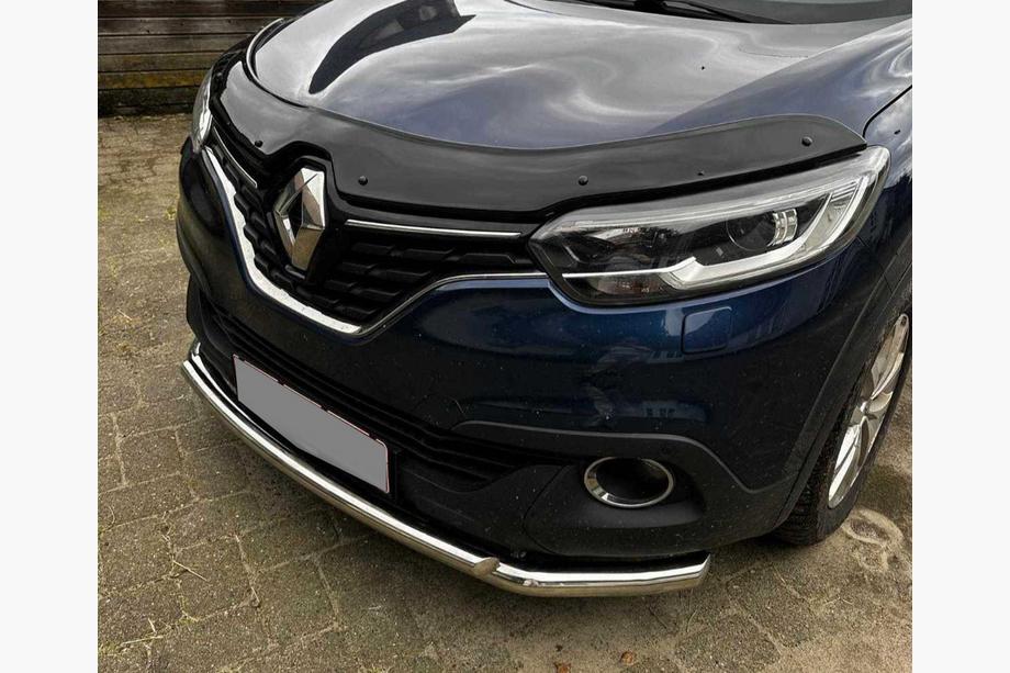 Renault Kadjar 2015-2022 гг. Передняя защита ST014 (нержавейка) Image