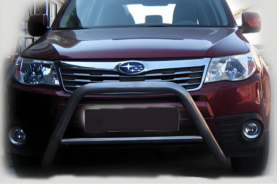 Subaru Forester 2008-2013 гг. Кенгурятник WT005 (нержавейка) Image