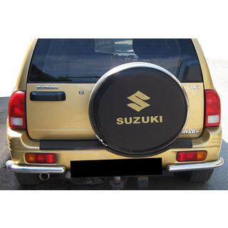 Задняя Защита AK003 (Нержавейка) Suzuki Vitara 1998-2006 гг.
