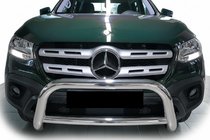 Mercedes X class 2017-2020 гг. Передняя защита WT005 (нерж, 60мм) фото 1