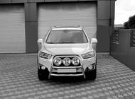 Chevrolet Trax 2012-2023 гг. Передняя Дуга WT018 (Нержавейка) фото 4