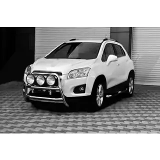 Передняя Дуга WT018 (Нержавейка) Chevrolet Trax 2012-2023 гг. фото 2