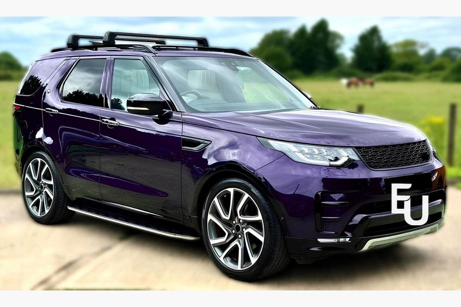 Land Rover Discovery V 2017- гг. Поперечины на рейлинги (черные, 2 шт.) Image