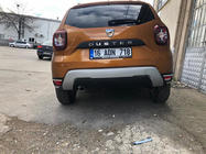 Renault Duster 2018-2024 гг. Накладки на задние отражатели 2 шт, нержавейка OmsaLine - Итальянская Нержавейка фото 3