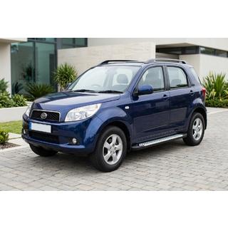 Боковые Подножки Allmond Grey (2 шт, Алюминий) Daihatsu Terios 2006-2017 гг. фото 1