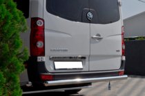 Volkswagen Crafter 2006-2016 гг. Задняя дуга AK002 (нержавейка) фото 3