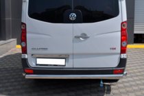 Volkswagen Crafter 2006-2016 гг. Задняя дуга AK002 (нержавейка) фото 4