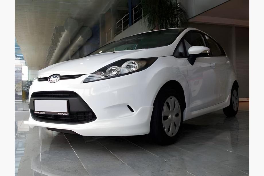 Ford Fiesta 2008-2017 гг. Накладка на передний бампер 2008-2013 (под покраску) Image