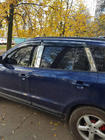 Hyundai Santa Fe 2 2006-2012 гг. Накладки на дверные стойки из нержавеющей стали (6 шт) фото 2