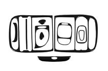 Hyundai H200, H1, Starex 1998-2007 гг. Накладки на Панель Приборов Алюминий фото 4