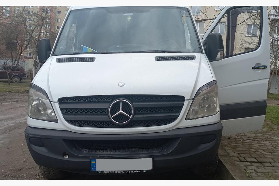 Mercedes Sprinter W906 2006–2018 гг. Реснички на Фары Прямые (черные, ABS, 2006-2013) Фото 4