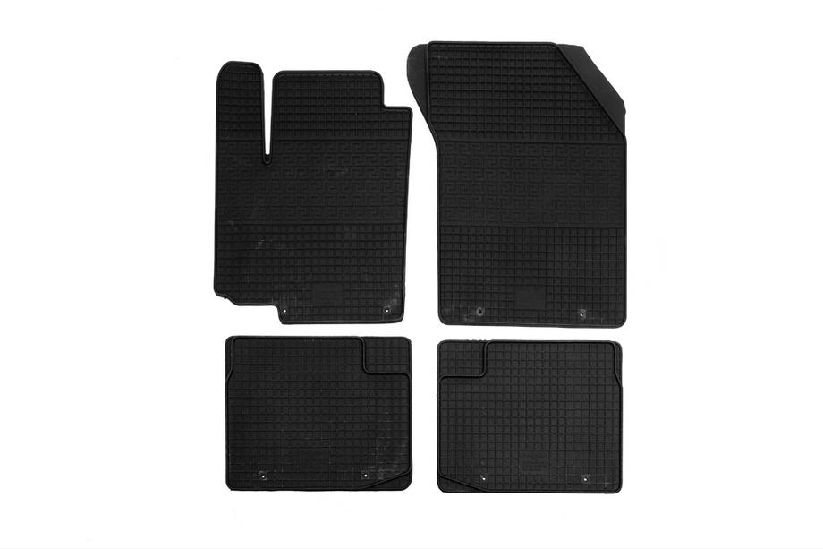 Suzuki SX4 2006-2013 гг. Резиновые коврики (4 шт, Polytep) Image