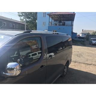 Хромированные Рейлинги Peugeot Traveller 2017- гг. фото 2