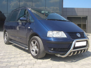 Ford Galaxy 1995-2006 гг. Кенгурятник WT003 (нержавейка) фото 2