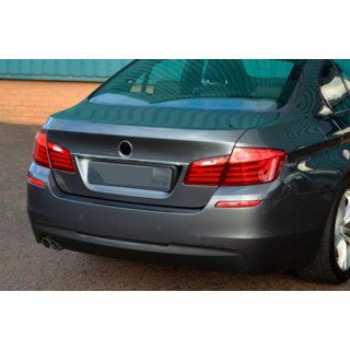 Накладка SD из нержавеющей стали над номером BMW 5 серия F10/F11 2010–2016 гг. фото 2