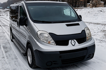Nissan Primastar 2002-2014 гг. Боковые пороги X5-тип (2 шт, алюминий) Длинная База фото 5