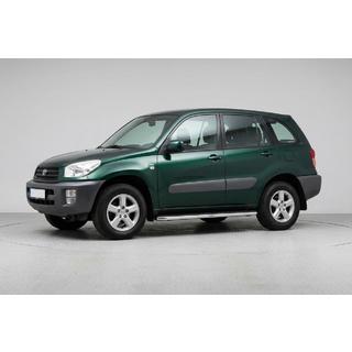 Боковые Подножки Maydos V1 (2 шт., Алюминий и Нержавейка) Toyota Rav 4 2001-2005 гг. фото 1