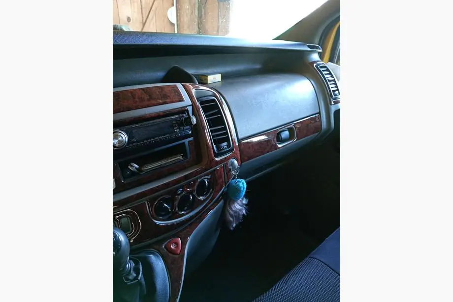 Nissan Primastar 2002-2014 гг. Накладки на Панель Приборов Дерево Фото 10