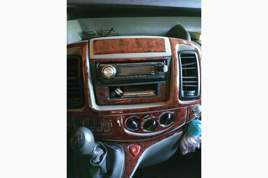 Nissan Primastar 2002-2014 гг. Накладки на Панель Приборов Дерево Фото 11