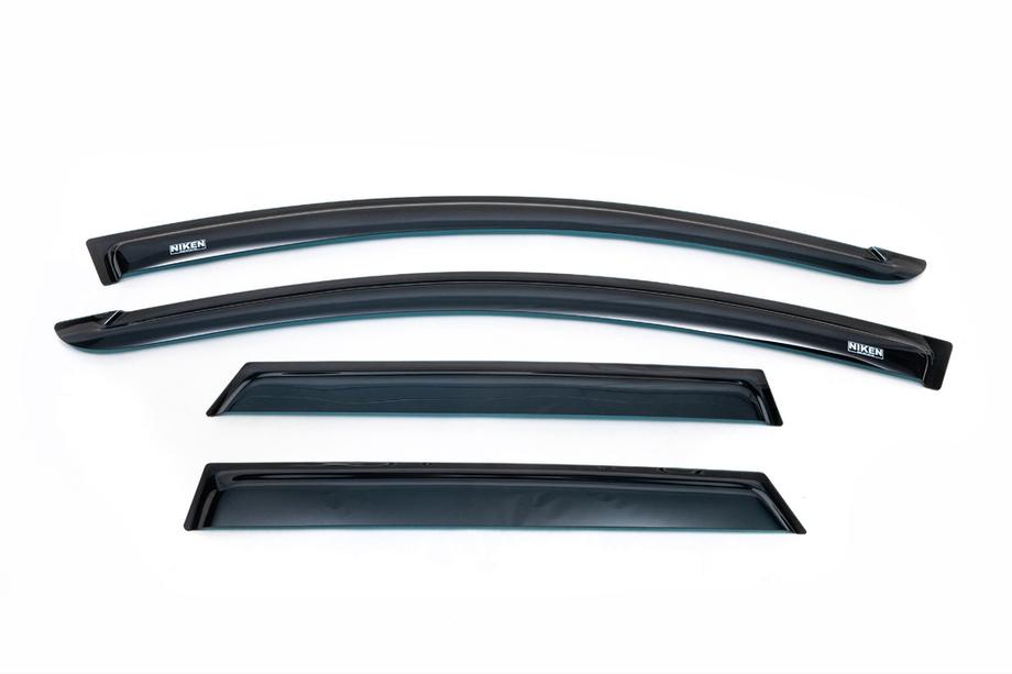 Mazda 3 2009-2013 гг. Ветровики HB (4 шт, Niken) Фото 2