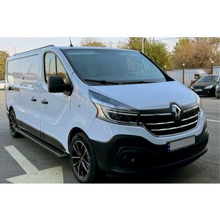 Боковые Подножки Allmond Black (2 шт., Алюминий) Nissan NV300/Primastar 2016- гг. фото 4