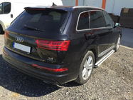 Audi Q7 2015–2026 гг. Боковые Подножки Maya V4 (2 шт., Алюминий) фото 3
