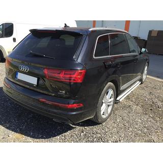 Боковые Подножки Maya V4 (2 шт., Алюминий) Audi Q7 2015–2026 гг. фото 3