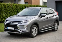 Mitsubishi Eclipse Cross 2017- гг. Боковые Подножки Duru (2 шт., Алюминий) фото 1