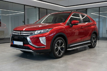 Mitsubishi Eclipse Cross 2017- гг. Боковые Подножки Maydos V1 (2 шт., Алюминий и Нержавейка) фото 1
