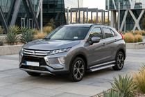Mitsubishi Eclipse Cross 2017- гг. Боковые Подножки Maya V2 (2 шт., Алюминий) фото 1