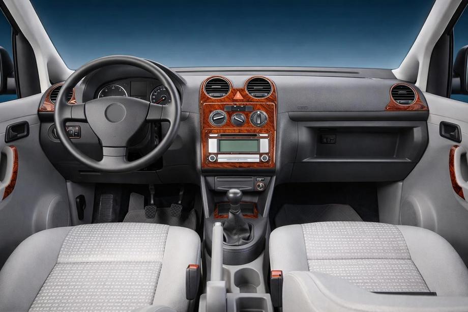 Volkswagen Caddy 2010-2015 гг. Накладки на Панель Приборов Image