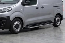 Citroen SpaceTourer 2016- гг. Боковые Подножки Duru (2 шт., Алюминий) фото 1