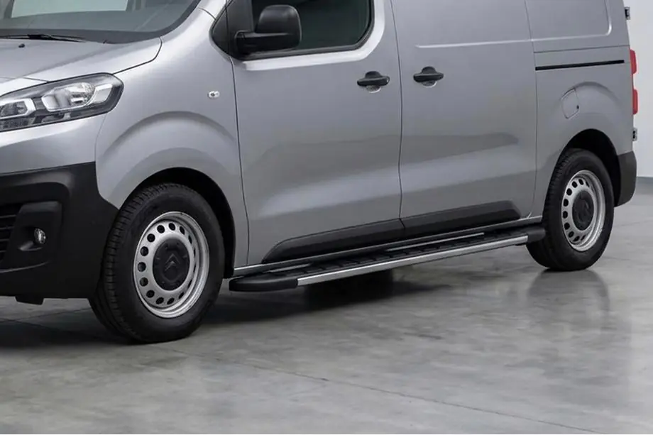 Citroen SpaceTourer 2016- гг. Боковые Подножки Duru (2 шт., Алюминий) Image