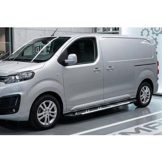 Боковые Подножки Sunrise (2 шт., Алюминий) Citroen SpaceTourer 2016- гг. фото 1