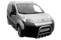 Peugeot Bipper 2008-2017 гг. Кенгурятник QT006 (нержавейка) фото 2