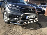 Honda CRV 2012-2016 гг. Передняя Защита WT003-ST-V2 (Нержавейка) фото 3