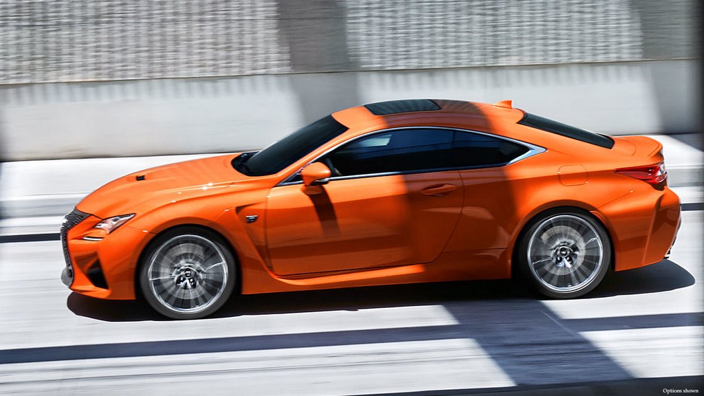 Обзор спортивного купе Lexus RC F