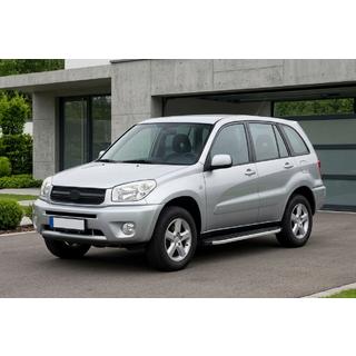 Боковые Подножки Fullmond (2 шт., Алюминий) Toyota Rav 4 2001-2005 гг. фото 1