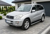 Toyota Rav 4 2001-2005 гг. Боковые Подножки Tayga (2 шт., Алюминий) фото 1