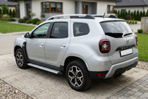 Dacia Duster 2018-2024 гг. Боковые Подножки Maya V2 (2 шт., Алюминий) фото 1