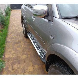Mitsubishi Pajero Sport 2008-2015 Боковые подножки Sunrise