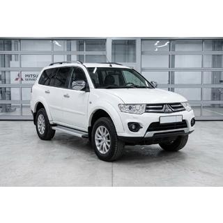 Боковые Подножки Maya V2 (2 шт., Алюминий) Mitsubishi Pajero Sport 2008-2015 гг. фото 1