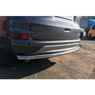 Задняя дуга AK002 (нержавейка) Honda CRV 2012-2016 гг. фото 2