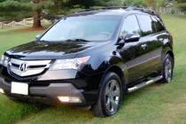 Acura MDX 2007-2013 гг. Боковые трубы (2 шт, нержавейка) фото 3