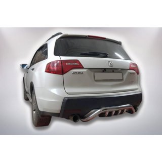 Задняя защита B1-47 (нержавейка) Acura MDX 2007-2013 гг. фото 3