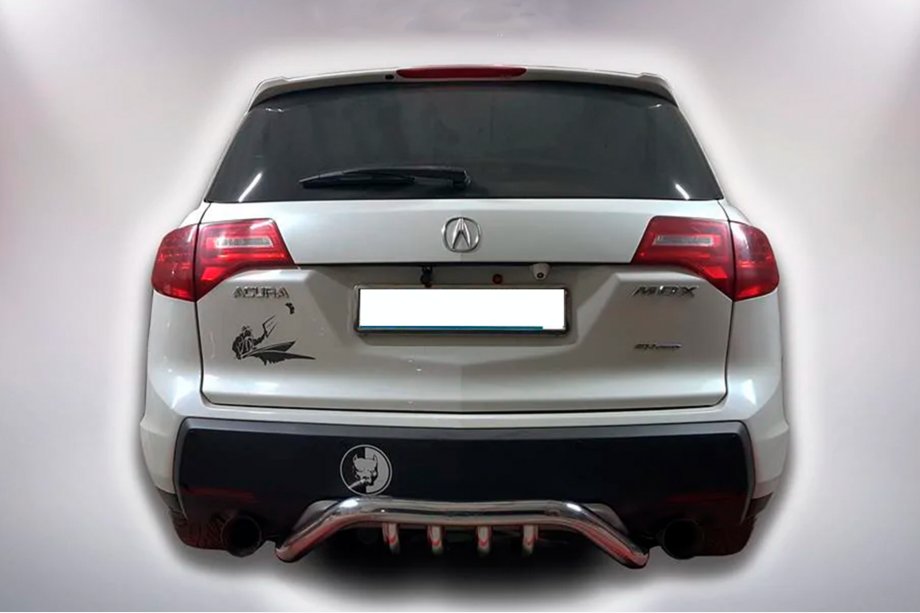 Acura MDX 2007-2013 гг. Задняя защита B1-47 (нержавейка) Image